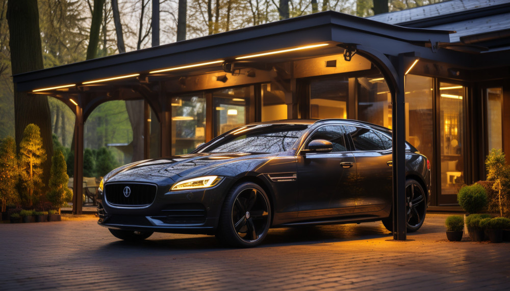 Carports : possibilités d'utilisation, types et avantages